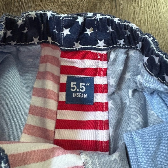 Chubbies Men’s American Flag Print Shorts Medium 5.5” Inseam - Picture 7 of 8